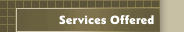 Services Offered